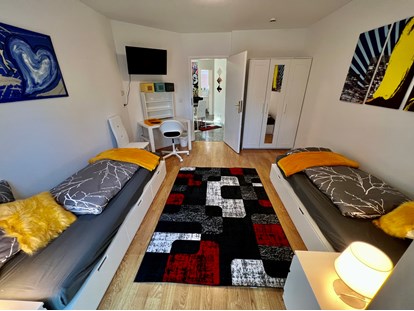 Monteurwohnung - Einzelbetten - Moderne Wohnungen für 2-6 Pers mit schnellem Internet