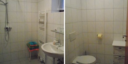 Monteurwohnung - Niederösterreich - Dusche und WC separat. - Vermietung Muck 