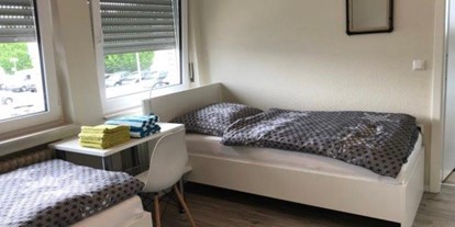 Monteurwohnung - Einzelbetten - Stuttgart - Schlafzimmer - Monteurwohnung Stuttgart
