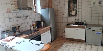 Monteurwohnung - Zimmertyp: Doppelzimmer - Hessen - Küche - Ferienhaus Ringgau