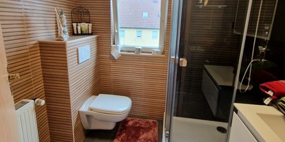 Monteurwohnung - Badezimmer: Gemeinschaftsbad - Region Schwaben - City Apartments Aalen