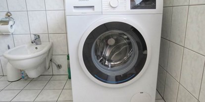 Monteurwohnung - Altmannstein - eigene Waschmaschine in Ferienwohnung 1 gegen Gebühr - Ferienwohnungen Liebl im Altmühltal