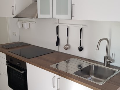 Monteurwohnung - Badezimmer: eigenes Bad - Küche Apartment 11 - DONAU HOME
