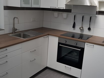 Monteurwohnung - Zimmertyp: Doppelzimmer - Region Schwaben - Küche Apartment 15 - DONAU HOME