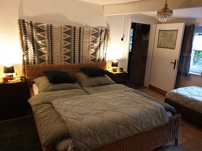 Monteurwohnung - Zimmertyp: Einzelzimmer - Franken - Kleines Zimmer - Unser Obervolkacher Ferienhaus - Erdgeschoss