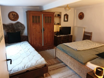 Monteurwohnung - Zimmertyp: Einzelzimmer - Franken - Kleines Zimmer - Unser Obervolkacher Ferienhaus - Erdgeschoss