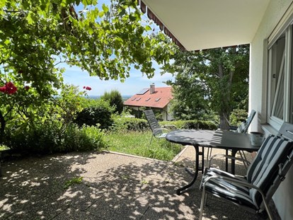 Monteurwohnung - Küche: eigene Küche - Baden-Württemberg - Terrasse Wohnung #1 - Monteurzimmer Haus Abendrot