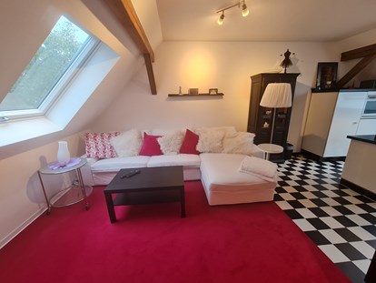 Monteurwohnung - Kühlschrank - Nordrhein-Westfalen - Wohnzimmer  - Gepflegte Monteurwohnung (Alleinnutzung) für bis zu 4 Personen