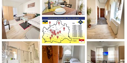 Monteurwohnung - Zimmertyp: Mehrbettzimmer - Wien - Senator-Flats Franzl      