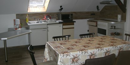 Monteurwohnung - Art der Unterkunft: Pension - Franken - Wohnung Küche - Weißes Lamm-Nordhalben