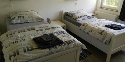 Monteurwohnung - Köln, Bonn, Eifel ... - Schlafzimmer mit Einzelbetten - Monteurzimmer Wassenberg
