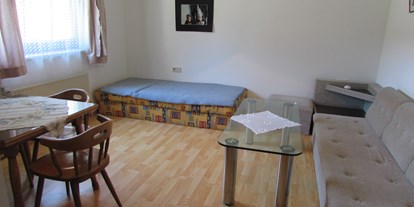 Monteurwohnung - Frühstück - Österreich - Appartement mit ausziehbarer Couch - Pension - Gästehaus Barbara