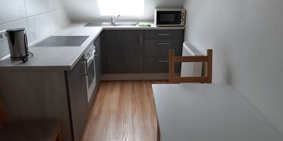Monteurwohnung - Zimmertyp: Mehrbettzimmer - Köln - Beispiel: Küche - Apartments Slobodyansky