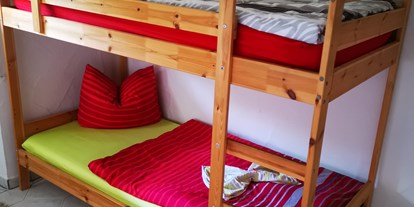Monteurwohnung - Zimmertyp: Doppelzimmer - Region Schwaben - Etagebett - Monteurwohnung Sauter