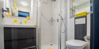 Monteurwohnung - Badezimmer: eigenes Bad - Hessen - Alle Unterkünfte haben eigene Bäder. - Apartmenthaus & Ferienwohnungen Horster