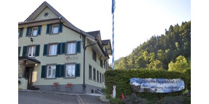 Monteurwohnung - Bettwäsche: Bettwäsche inklusive - Schweiz - Aussen Ansicht - Pension/ Fremdenzimmer für Arbeitstätige
