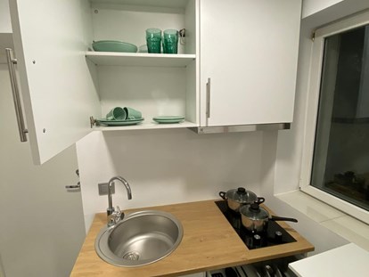 Monteurwohnung - Badezimmer: eigenes Bad - Monteurzimmer in der Stadtzentrum Zörbig - 06780