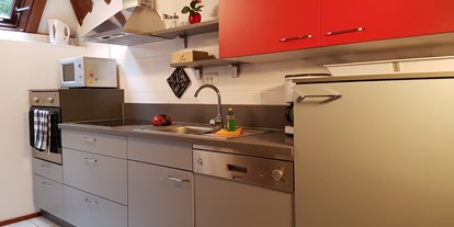 Monteurwohnung - Badezimmer: eigenes Bad - Hessen - Küche - Ferienhaus Tindy am Silbersee
