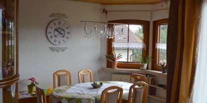 Monteurwohnung - Art der Unterkunft: Gästehaus - Region Schwaben - Esszimmer - Gästehaus-Rottal