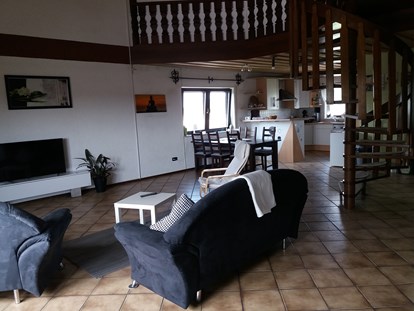 Monteurwohnung - Zimmertyp: Doppelzimmer - Hessen - Offener Wohn und Küchenberreich OG - Hostel Berger
