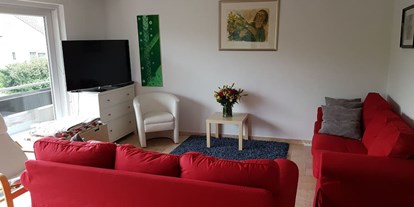 Monteurwohnung - Frühstück - Gemeinschafts Wohnzimmer - Schwaigern bei Heilbronn 2 Zimmer in Einfamilienhaus 