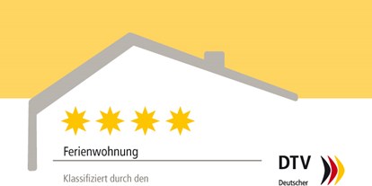 Monteurwohnung - Region Schwerin - DTV-Kl_Schild_Ferienwohnung_4 Sterne - Ferienwohnung Thien 