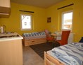 Monteurzimmer: Doppelzimmer mit Küche - Rüstzeit-Seltmann Sauna Fitness Fahrradverleih