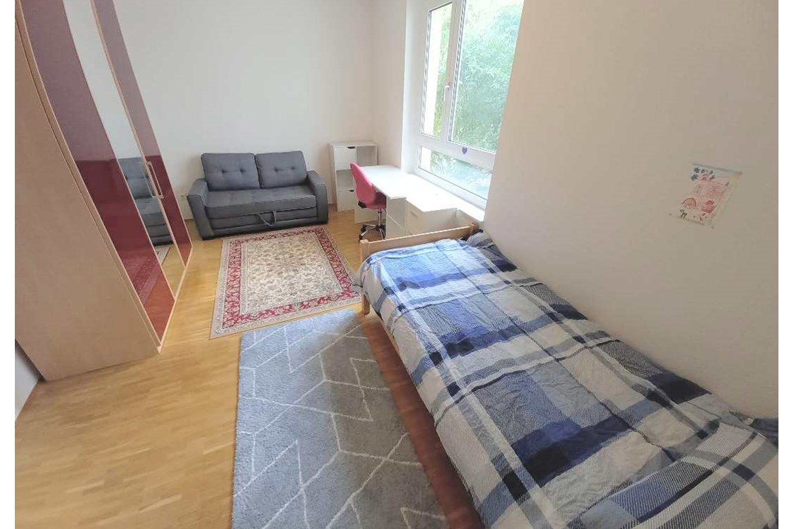 Monteurzimmer: Schlafzimmer, HomeRent Unterkunft in Ostfildern - HomeRent in Ostfildern, Wendlingen, Köngen, Altbach