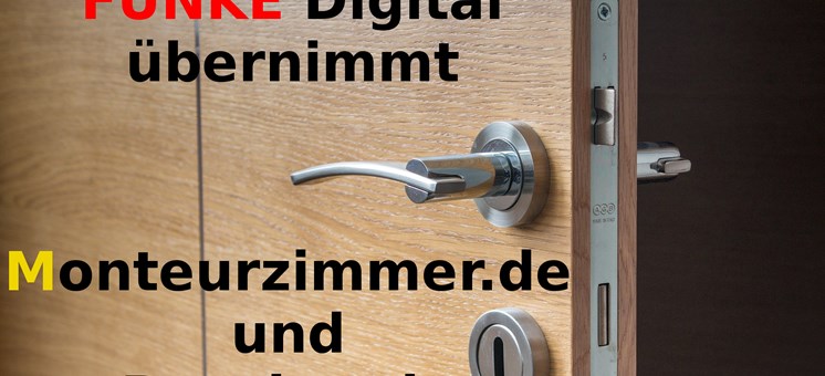 FUNKE übernimmt Monteurzimmer.de und Pension.de - monteur-zimmer.info