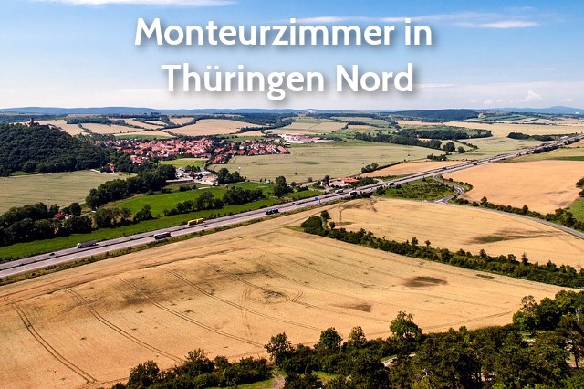 Monteurzimmer in Thüringen Nord