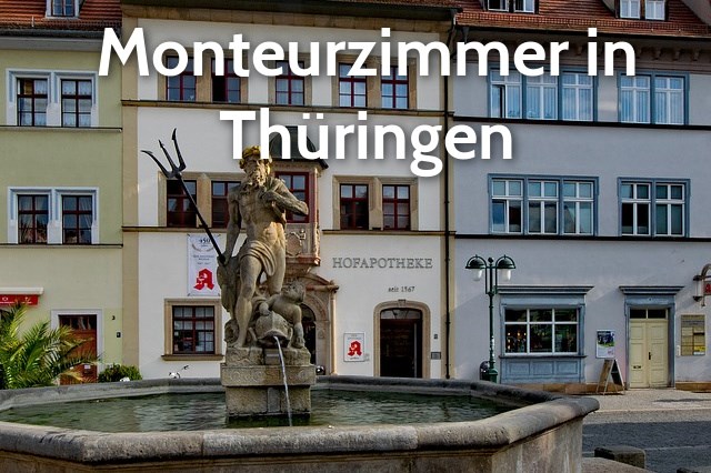 Monteurzimmer in Thüringen