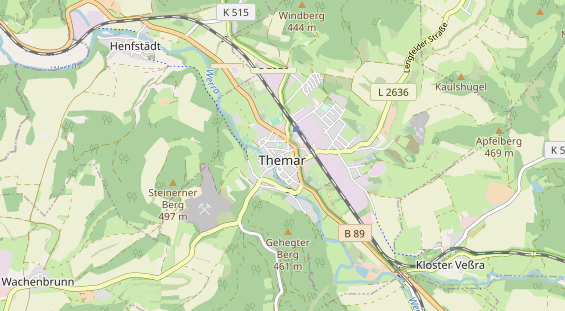 Monteurzimmer auf Karte