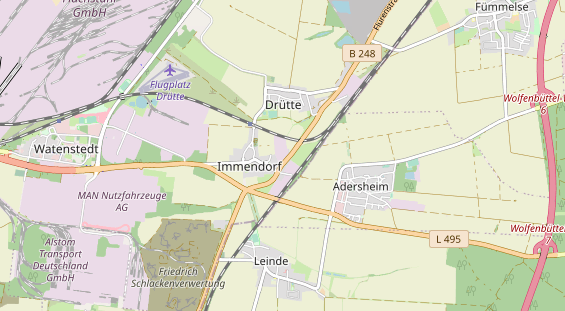 Monteurzimmer auf Karte