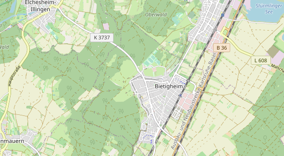 Monteurzimmer auf Karte