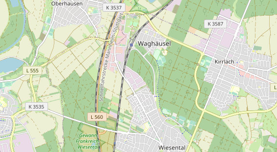 Monteurzimmer auf Karte