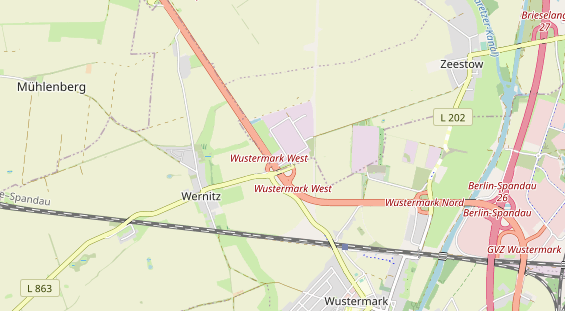 Monteurzimmer auf Karte