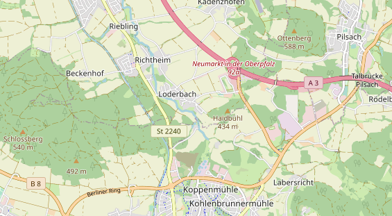 Monteurzimmer auf Karte