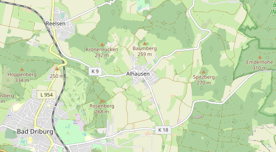 Monteurzimmer auf Karte