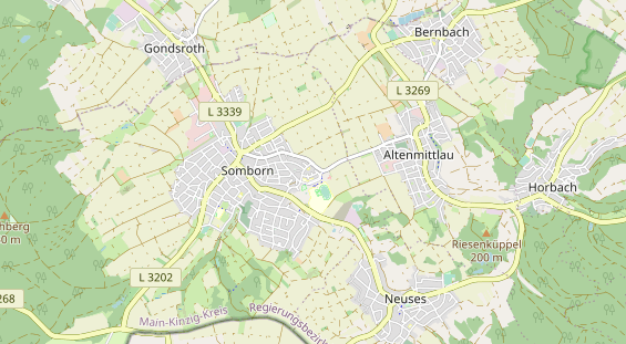 Monteurzimmer auf Karte