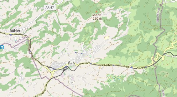 Monteurzimmer auf Karte