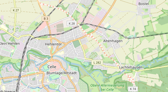 Monteurzimmer auf Karte