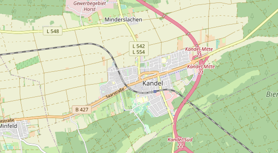 Monteurzimmer auf Karte