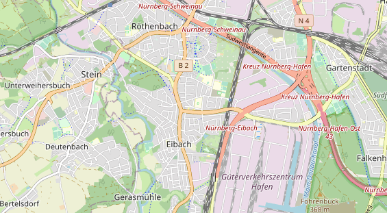 Monteurzimmer auf Karte