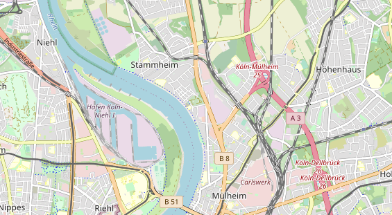 Monteurzimmer auf Karte