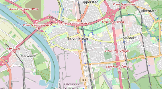 Monteurzimmer auf Karte