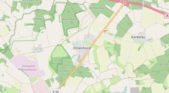 Monteurzimmer auf Karte