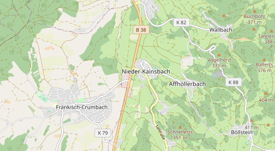 Monteurzimmer auf Karte