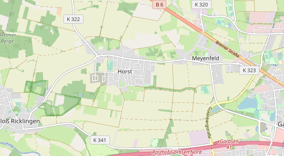 Monteurzimmer auf Karte