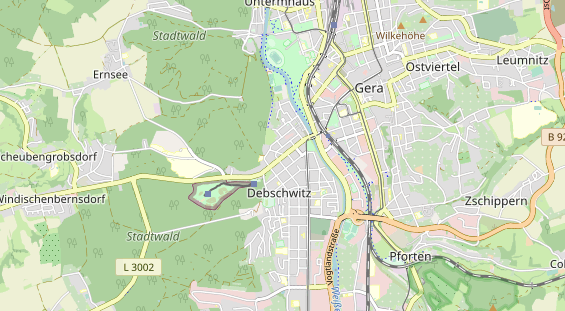 Monteurzimmer auf Karte