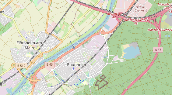 Monteurzimmer auf Karte